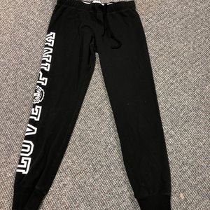 Victoria’s Secret joggers.